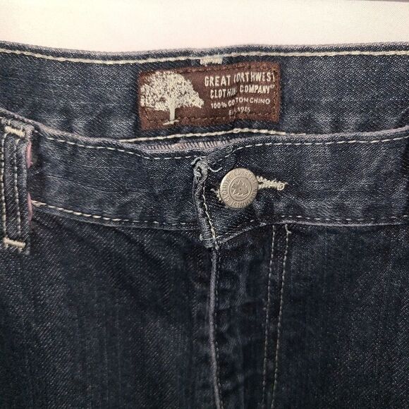 Great Northwest Clothing Company Relaxed Fit Blue Jeans Size 36x32 - Picture 3 of 7